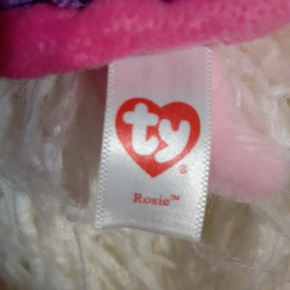 Ty Beanie Baby Rosie - Picture 6 of 9